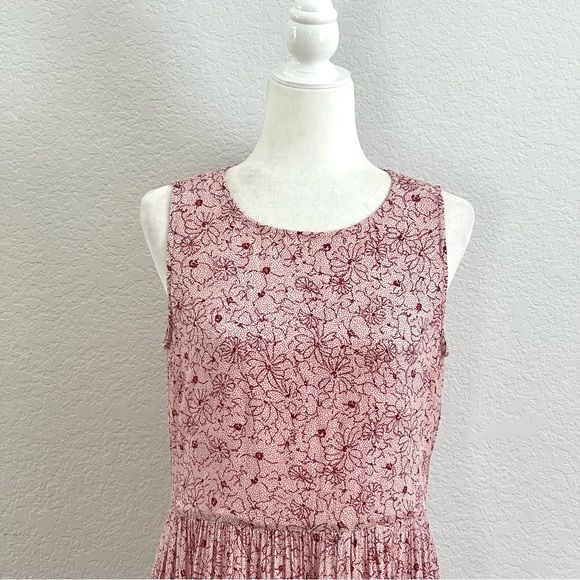Treasure & Bond Tiered Floral Midi Dress Size XS - Picture 5 of 8